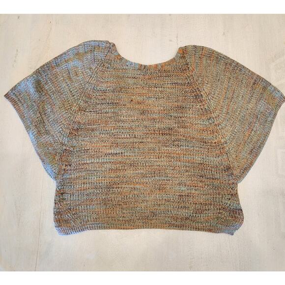 Anthropologie Women's Sweater Top SZ Small Oversized Open Back - Picture 9 of 14